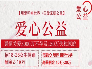 武夷山捐卵助孕生子 爱心志愿者招募